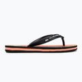 Quiksilver Molokai Art 25 Jugend feurige Koralle Wortblock Flip Flops 2