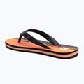 Quiksilver Molokai Art 25 Jugend feurige Koralle Wortblock Flip Flops 3