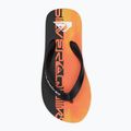 Quiksilver Molokai Art 25 Jugend feurige Koralle Wortblock Flip Flops 5