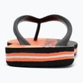 Quiksilver Molokai Art 25 Jugend feurige Koralle Wortblock Flip Flops 6