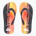 Quiksilver Molokai Art 25 Jugend feurige Koralle Wortblock Flip Flops 2