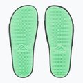 Quiksilver Herren Rivi Wordmark Slide II schwarz rasta flip-flops 2