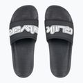 Quiksilver Herren Rivi Wordmark Slide II Flip-Flops schwarz 5 2