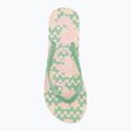 ROXY Tahiti VII grün/rosa Damen-Flip-Flops 5