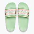 ROXY Slippy II grün gestreifte Damen Flip-Flops 2