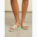 ROXY Slippy II grün gestreifte Damen Flip-Flops 7