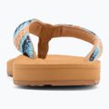 Damen ROXY Porto Raffia II blau Tiefen Flip Flops 6