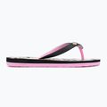 ROXY Tahiti VII Kinder-Flip-Flops schwarz/rosa Schablone 2