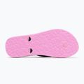 ROXY Tahiti VII Kinder-Flip-Flops schwarz/rosa Schablone 4