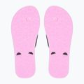 ROXY Tahiti VII Kinder-Flip-Flops schwarz/rosa Schablone 3