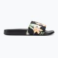 ROXY Slippy II Damen Flip-Flops schwarz/grüner Druck 2