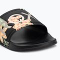 ROXY Slippy II Damen Flip-Flops schwarz/grüner Druck 7