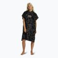 Damenschwimmponcho Billabong Kapuzenhandtuch schwarz kiesel