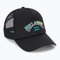 Herren Billabong Podium Trucker Kappe schwarz multi