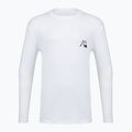 Herren Rashguard Quiksilver DNA Bubble Logo white