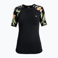 Damen-Badeshirt ROXY Lycra Bedruckt anthrazit Inselflucht 4