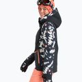 Damen Snowboardjacke ROXY Free Jet true black/big flower 5