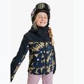 Kinder-Snowboardjacke ROXY Free Jet Block fennel seed big/flower rg 4