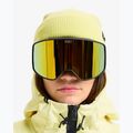 Damen-Snowboardbrille ROXY Storm W black/clux ml pink gold 2