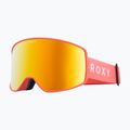Damen-Snowboardbrille ROXY Storm W coral chic/clux ml orange