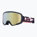 Kinder-Snowboardbrille ROXY Missy big flowers/clux ml orange 5