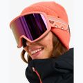 Damen-Snowboardbrille ROXY Izzy coral chic/clux ml l purple 5