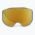 Skibrille Quiksilver Storm dark ivy/clux ml gold 2
