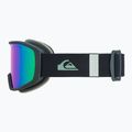 Herren Snowboardbrille Quiksilver Harper black/clux ml green 4