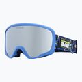 Kinder Snowboardbrille Quiksilver Shredder 3D check/clux ml silver