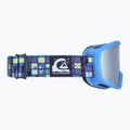Kinder Snowboardbrille Quiksilver Shredder 3D check/clux ml silver 3