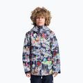 Kinder-Snowboardjacke DC Basis Print Youth outer world black