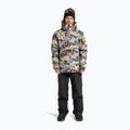 Herren Snowboardjacke DC Basis Print outer world black 2