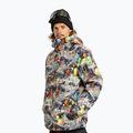 Herren Snowboardjacke DC Basis Print outer world black 4
