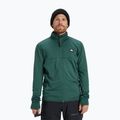 Herren Snowboard-Fleecejacke Quiksilver Steep Point Full Zip Fleece trekking green