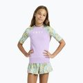 Kinder-Schwimmshirt ROXY Active RG Lycra XMGB oil green letter up