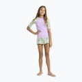 Kinder-Schwimmshirt ROXY Active RG Lycra XMGB oil green letter up 2