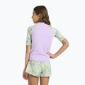 Kinder-Schwimmshirt ROXY Active RG Lycra XMGB oil green letter up 3