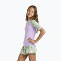 Kinder-Schwimmshirt ROXY Active RG Lycra XMGB oil green letter up 4
