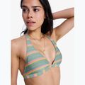 Oberteil des Badeanzugs ROXY Ocean Dreamer Fixed Tri oil green say it with stripes 4