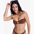 Oberteil des Badeanzugs ROXY Sunshine Bandeau cappuccino 6