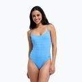 Damen-Badeanzug einteilig ROXY Paradise Wave silver lake blue make a splash