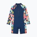 Kinder-Overall UPF 50+ ROXY Morning Flower Springsuit mood indigo morning flowers 2