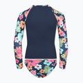 Langarmshirt + Unterteil des Badeanzugs ROXY Morning Flower Lycra Set mood indigo morning flowers 2