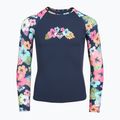 Langarmshirt + Unterteil des Badeanzugs ROXY Morning Flower Lycra Set mood indigo morning flowers 3