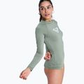 Langarmshirt zum Schwimmen Damen ROXY Whole Hearted oil green 5