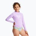 Kinder-Langarmshirt zum Schwimmen ROXY Whole Hearted crocus petal