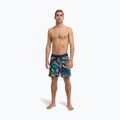 Herren-Badeshorts Quiksilver Surfsilk Scallop 18" dark navy interact floral 4