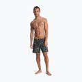 Herren-Badeshorts Quiksilver Surfsilk Scallop 18" black sundown 4