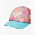 Kinder-Basecap ROXY Sweet Emotions plumeria hippie hour diagonal 4