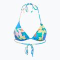 Oberteil des Badeanzugs Billabong Sol Searcher Multi Triangle aqua flowers